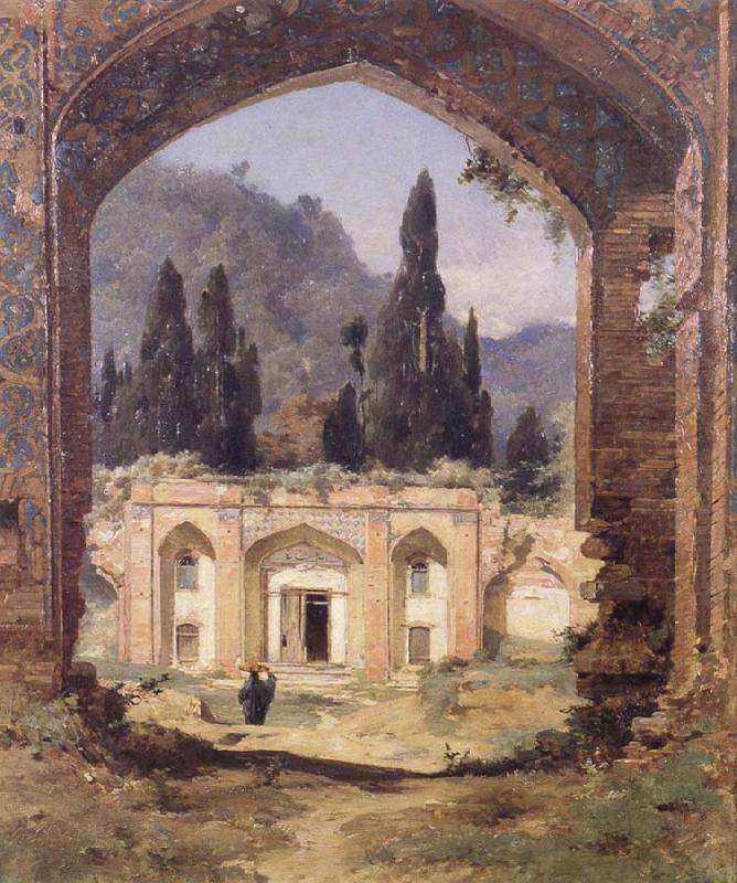 Jean-Paul Laurens Ruins of the Palace of Asraf
